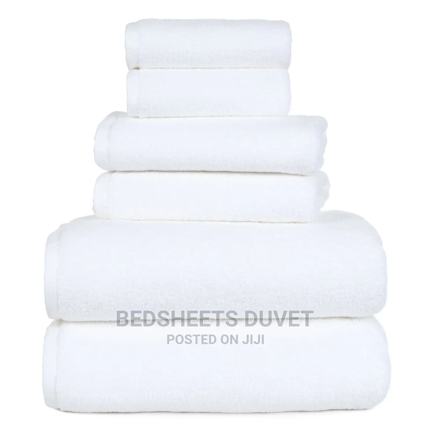 100 Percent Cotton Bathroom Towel Set