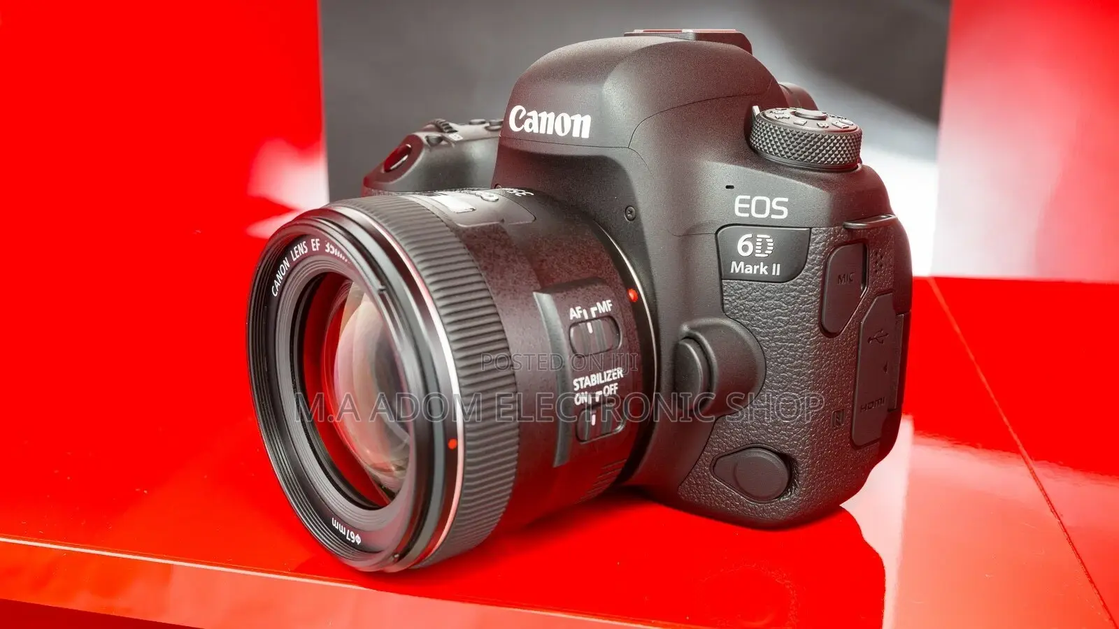Brand New Canon 6d Mark Ii Camera With Lens