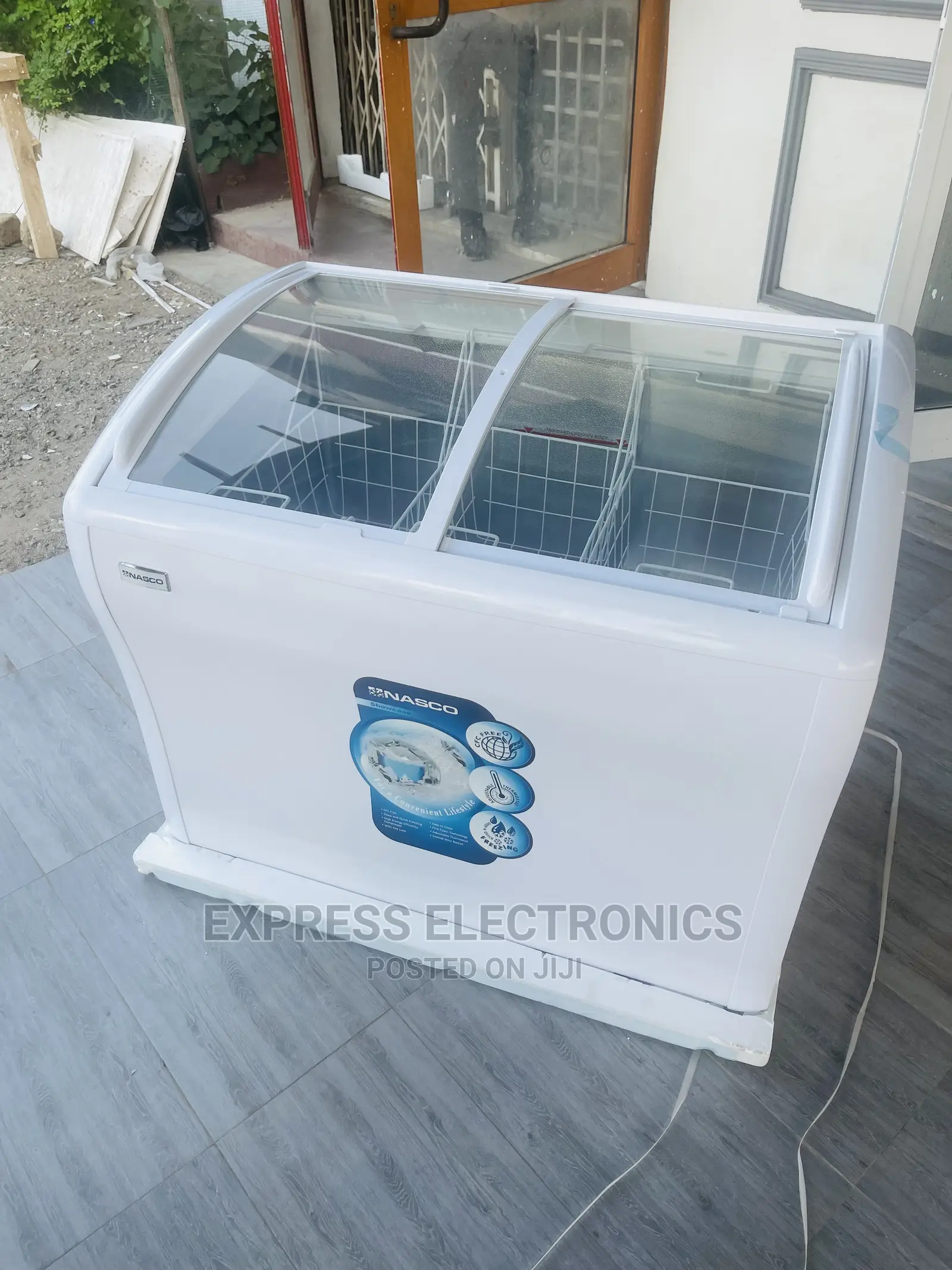 Tempered Glass Display Freezer 458L Nas-500g Nasco