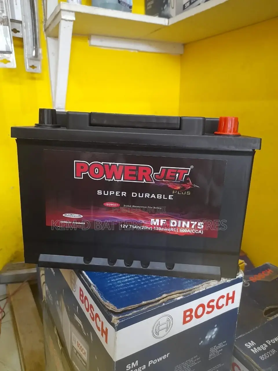 15 Plates Power Jet Battery