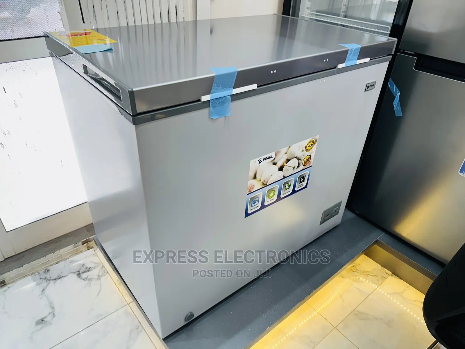 Chest Freezer PCF- (147 Liters) Pearl Grey Eco Friendly