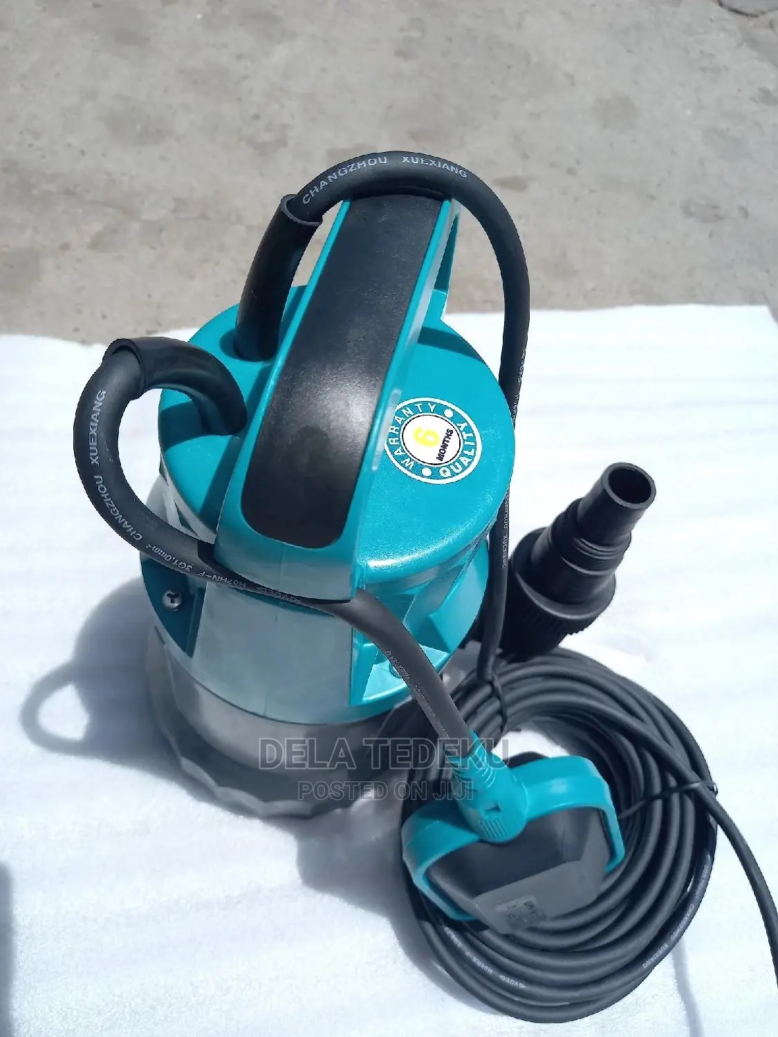 Plastic 1.0hp Sewage, Submersible, Water Pump, Flood