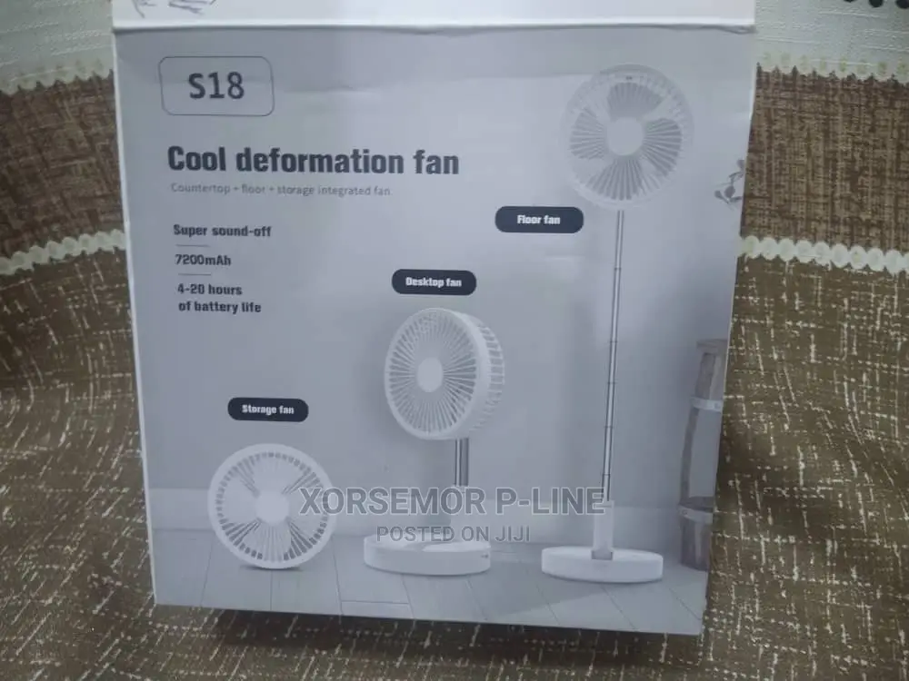 Adjustable High Rechargeable Fan