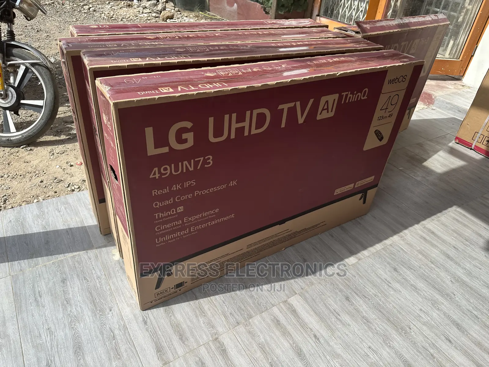 LG UHD Smart AI Thinq 49”Un73 Series