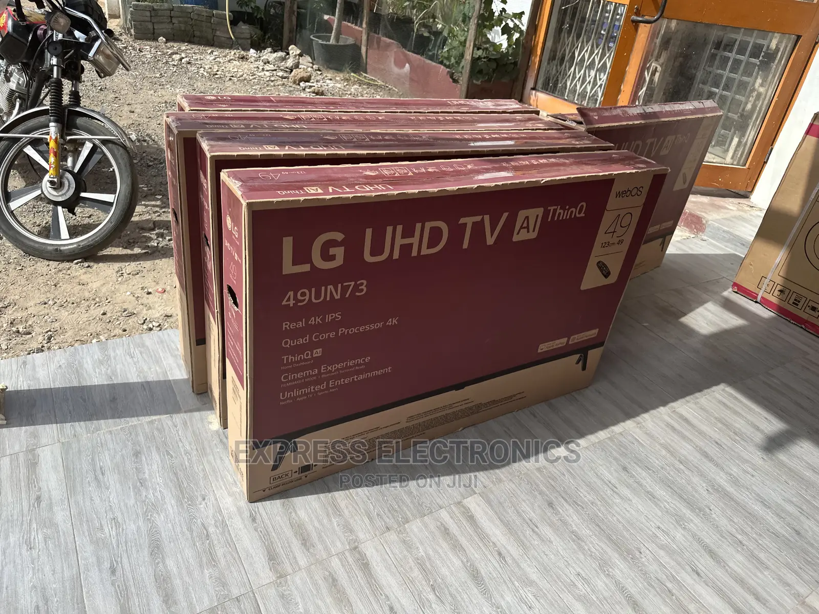 LG Uhd TV 49”Un73 Series,Thinq (49un7340pvc)