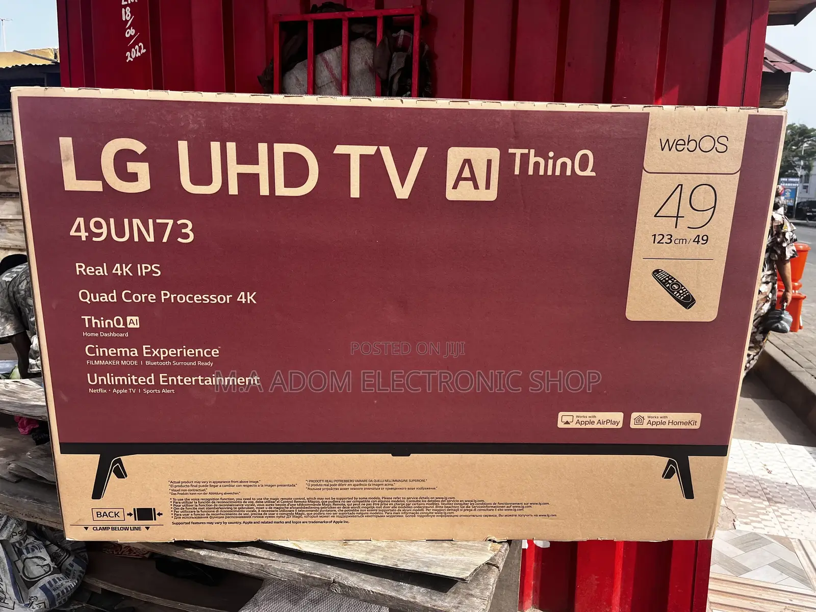 Lg 49” Quad Core Thinq Ai Led Tv