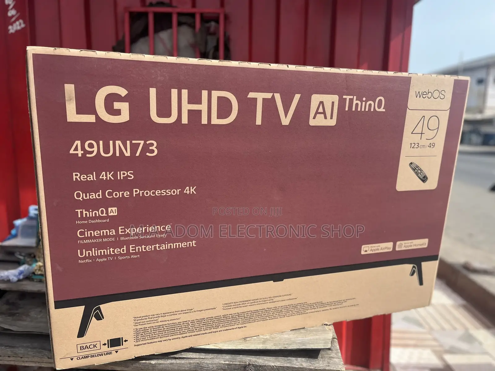 Lg 49” Smart Led Tv With Magic Remote