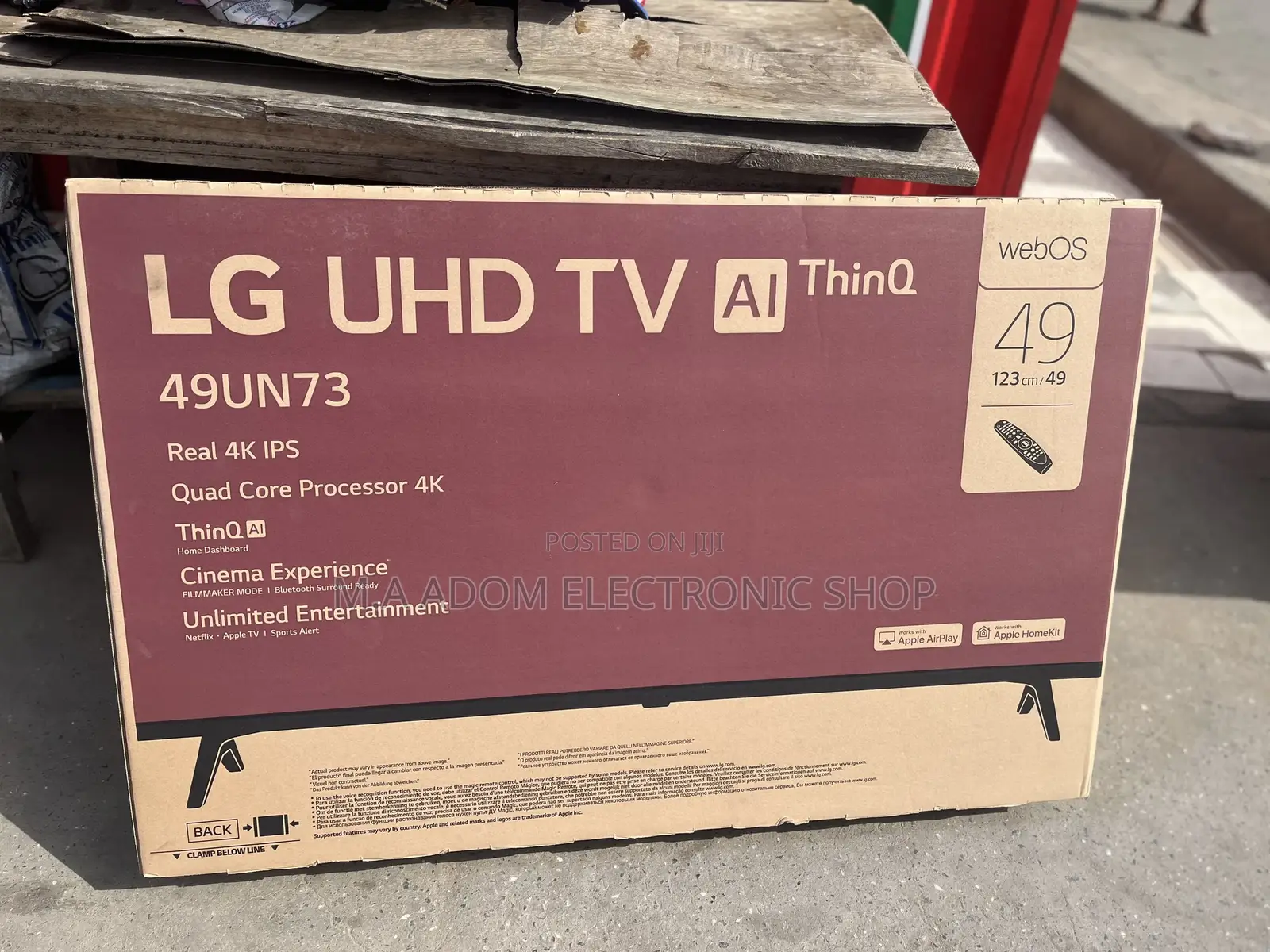 Lg 49” Led Tv With Magic