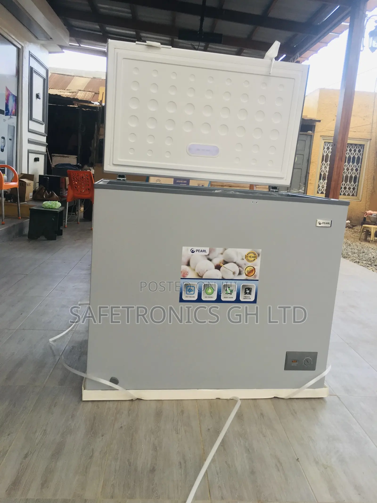 Pearl 147liters Single Door Chest Freezer PCF-