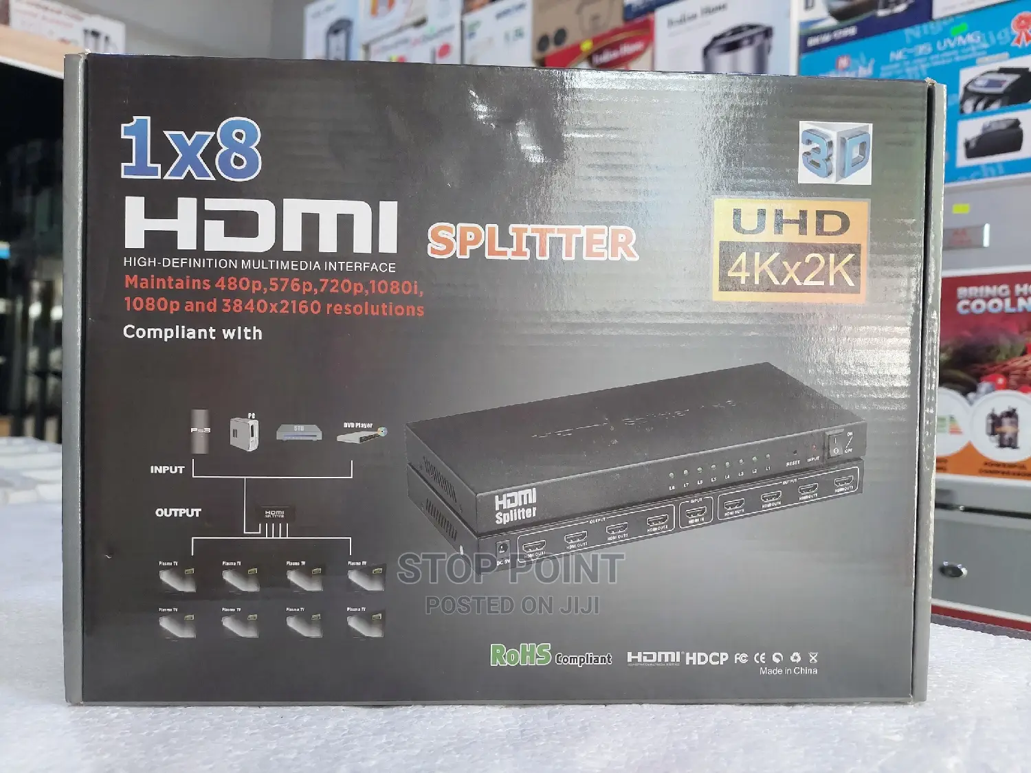 8 Ports HMDI Splitter