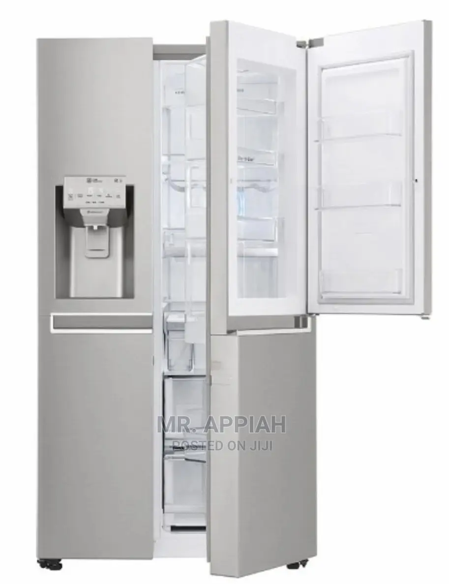 J337CSAL Mega Side-By-Side, Door-In-Door Refrigerator.
