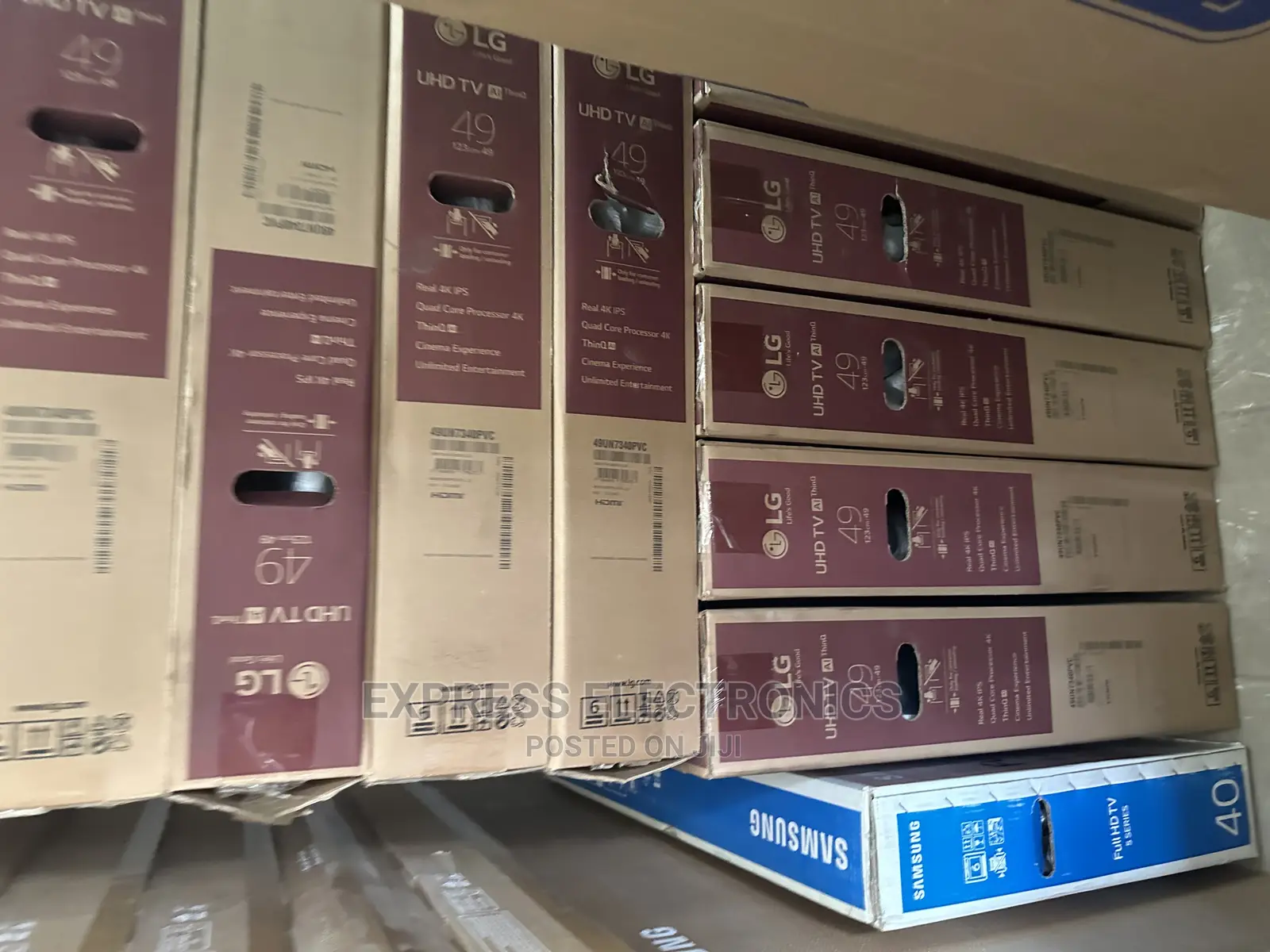 Perfect  and Elegant Design LG UHD 49”UN73 Series