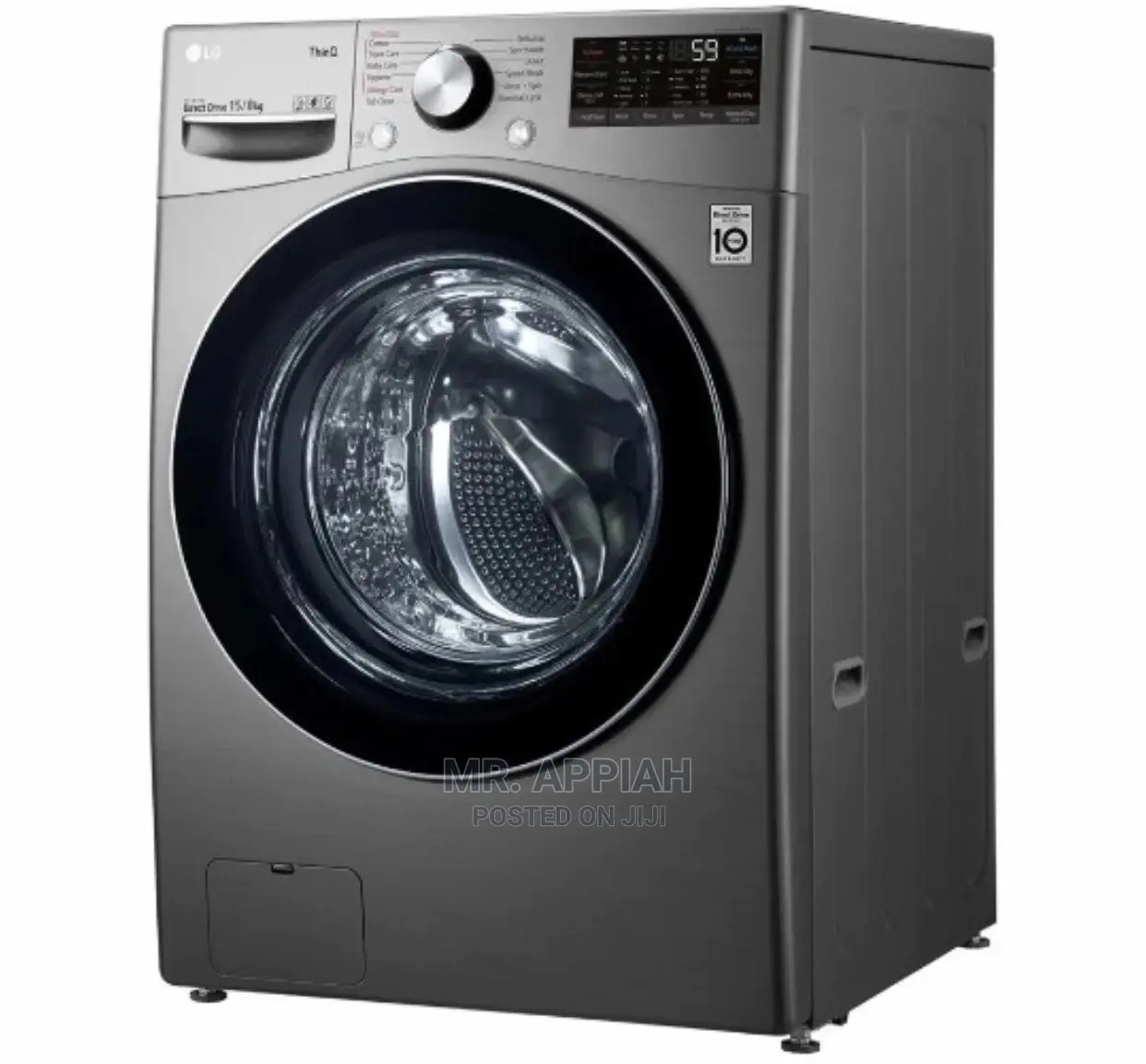 Automatic Front Load Washing Machine Built-In Dryer