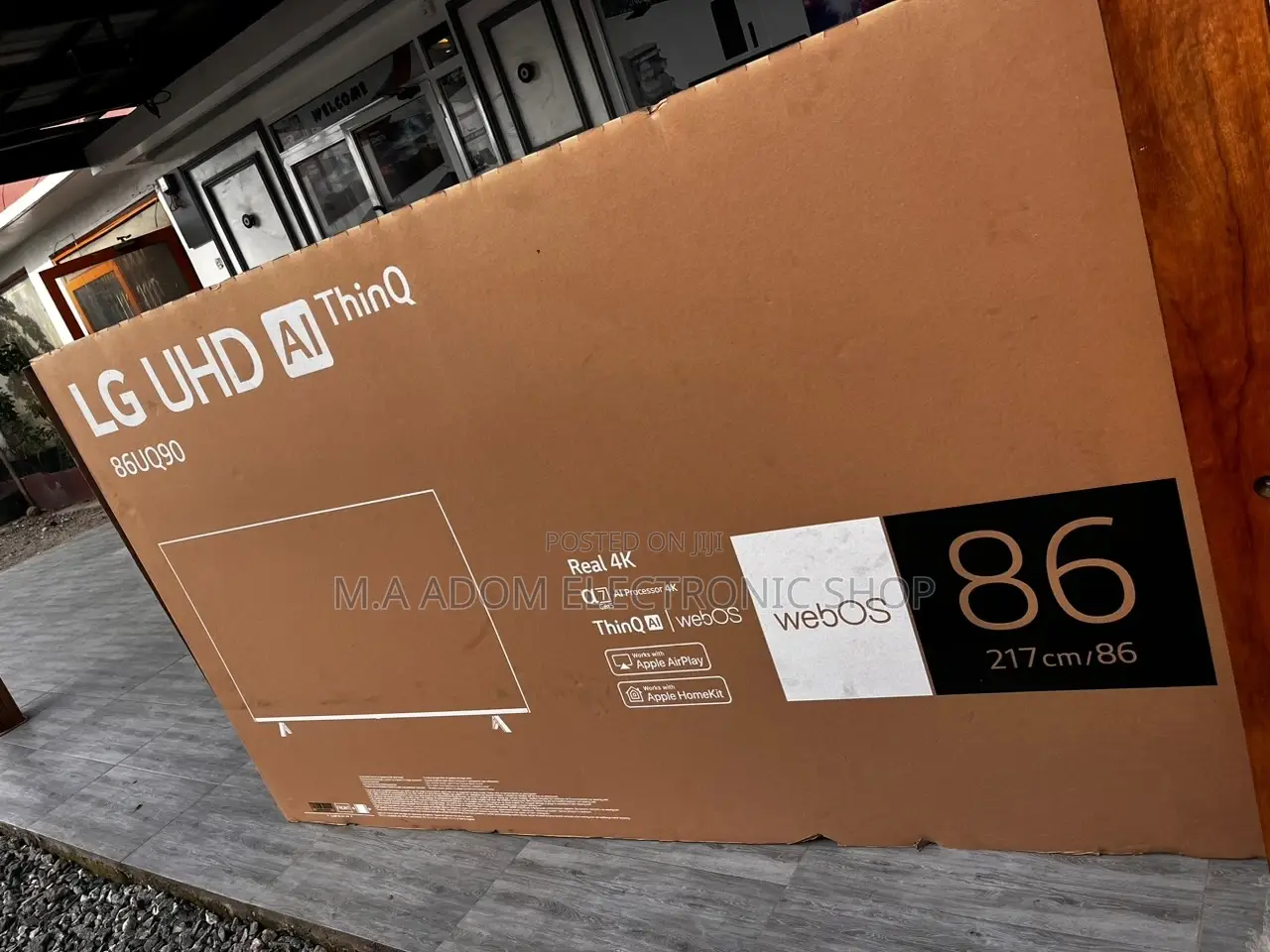 Real LG 86" Smart 86uq90006lc LED TV - Uhd
