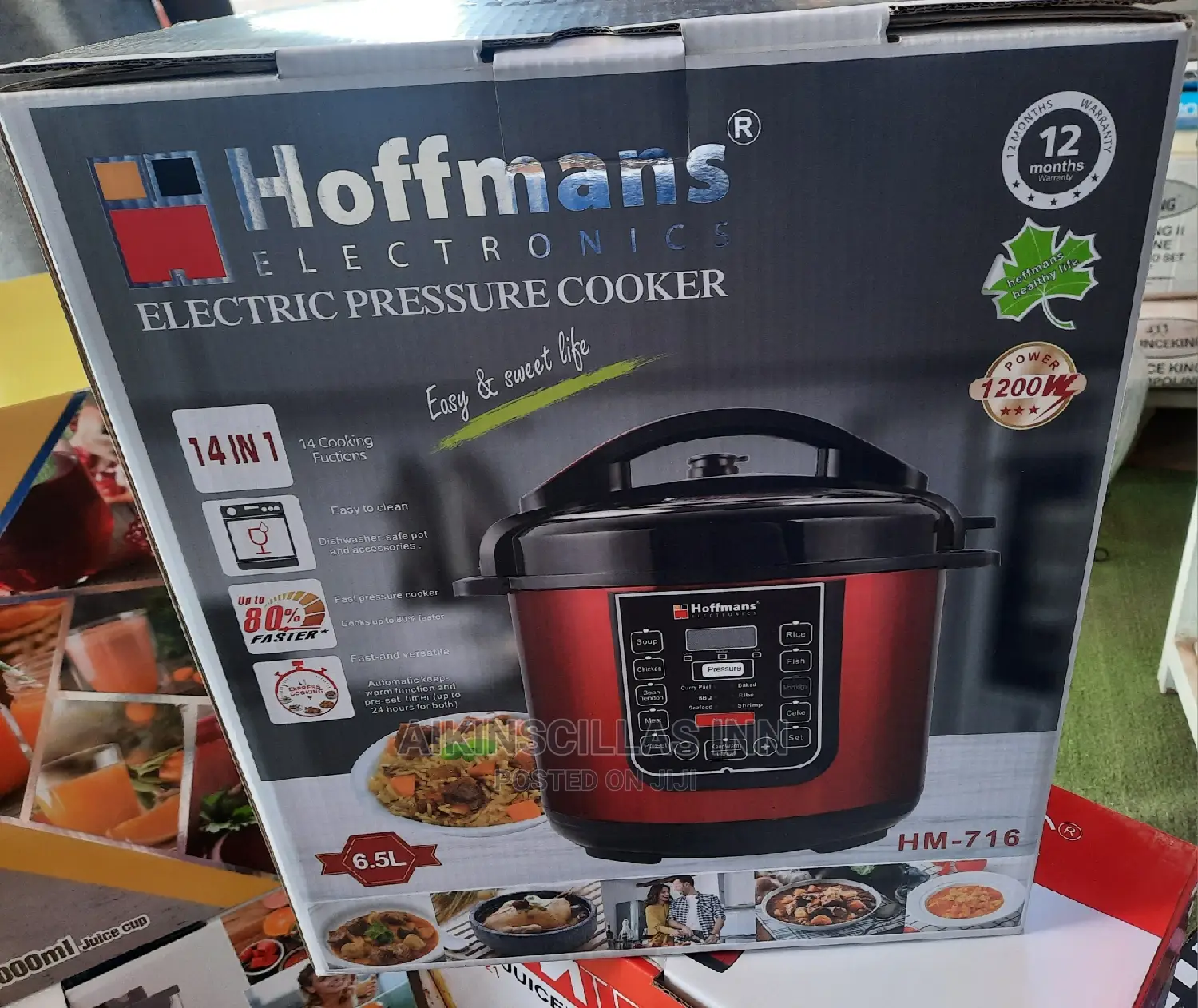 Hoffman 6L Pressure Cooker
