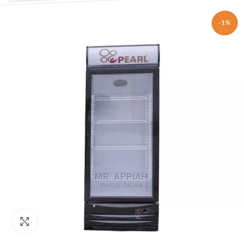 Pearl PVC-49 Single Door Display Fridge (Beverage Cooler)