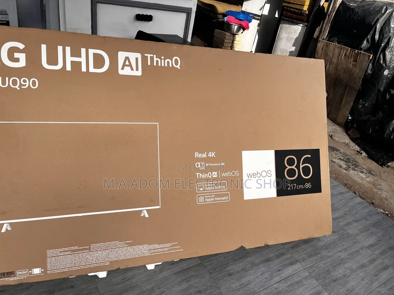 Lg 86”Smart Tv 2022 Model With Magic Remote