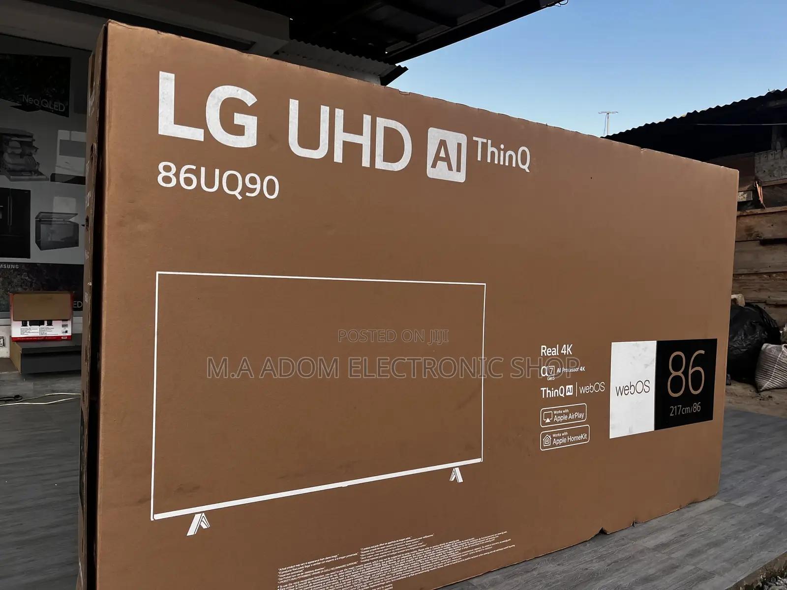 Lg 86” Webos Ai Thinq With Apple Air Play Tv