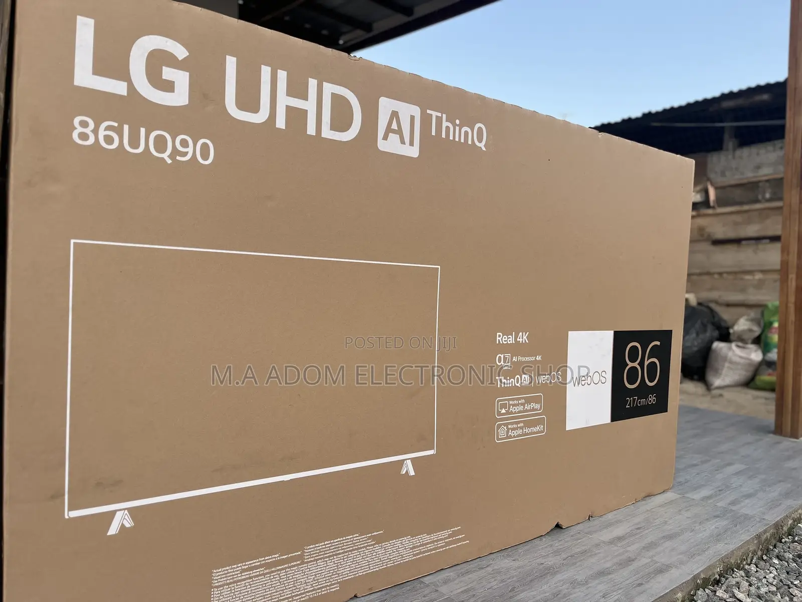 Lg 86” UHD Dolby Vision Webos Tv