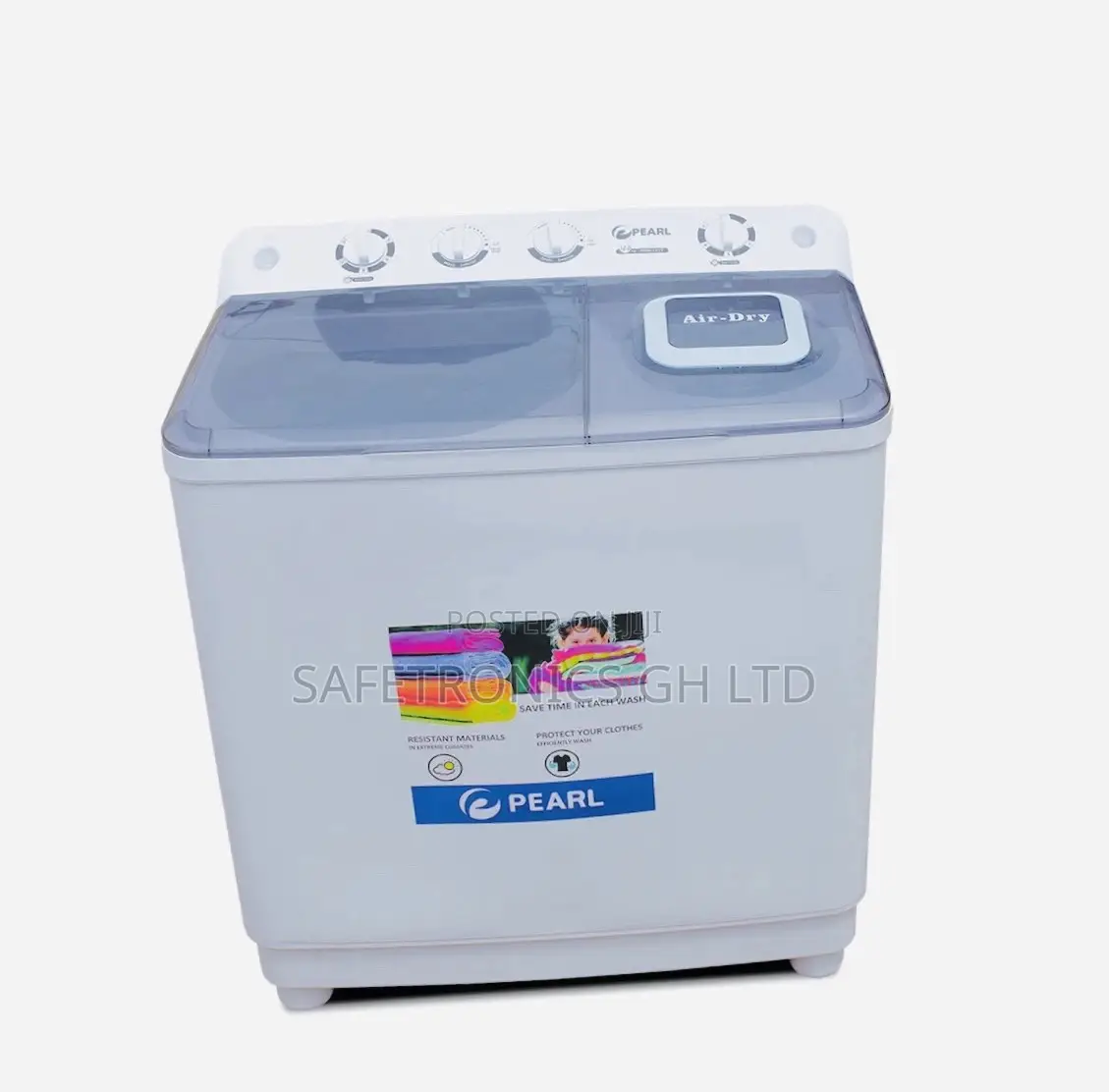 Pearl 7kg Twin Tub Semi Automatic Washing Machine PWM-70TT