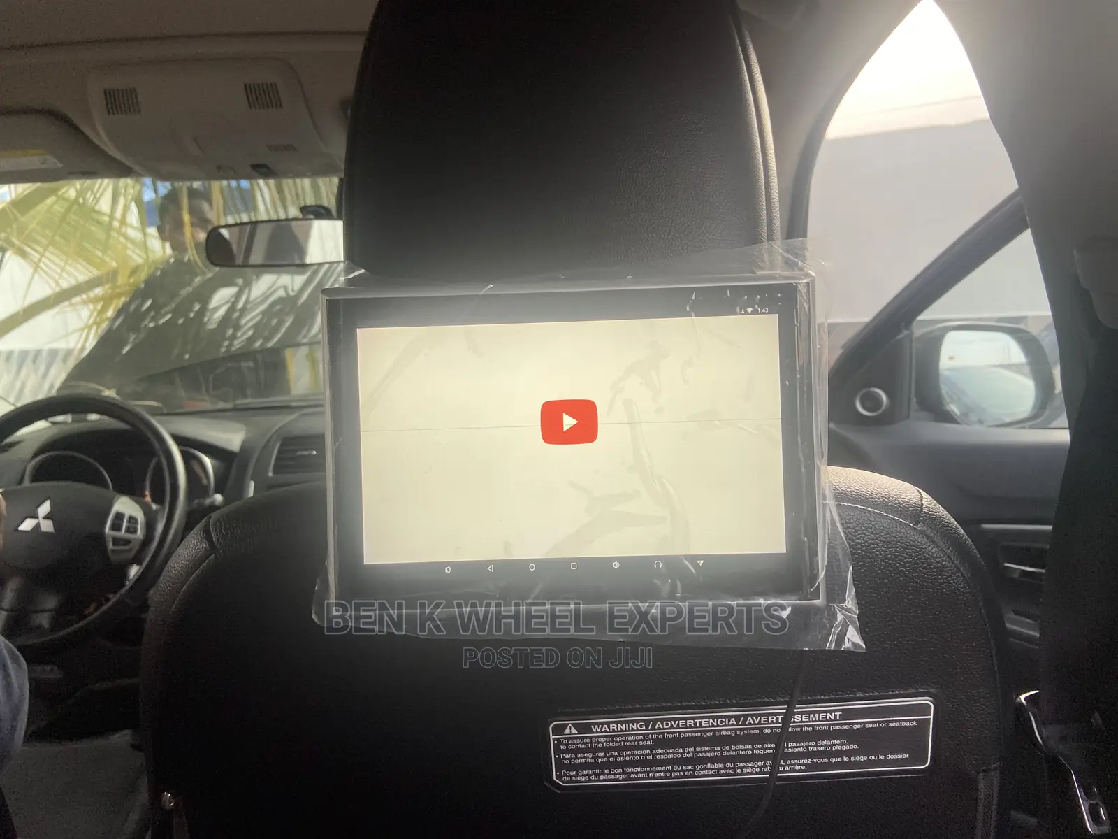 Android Screen Headrest Monitor
