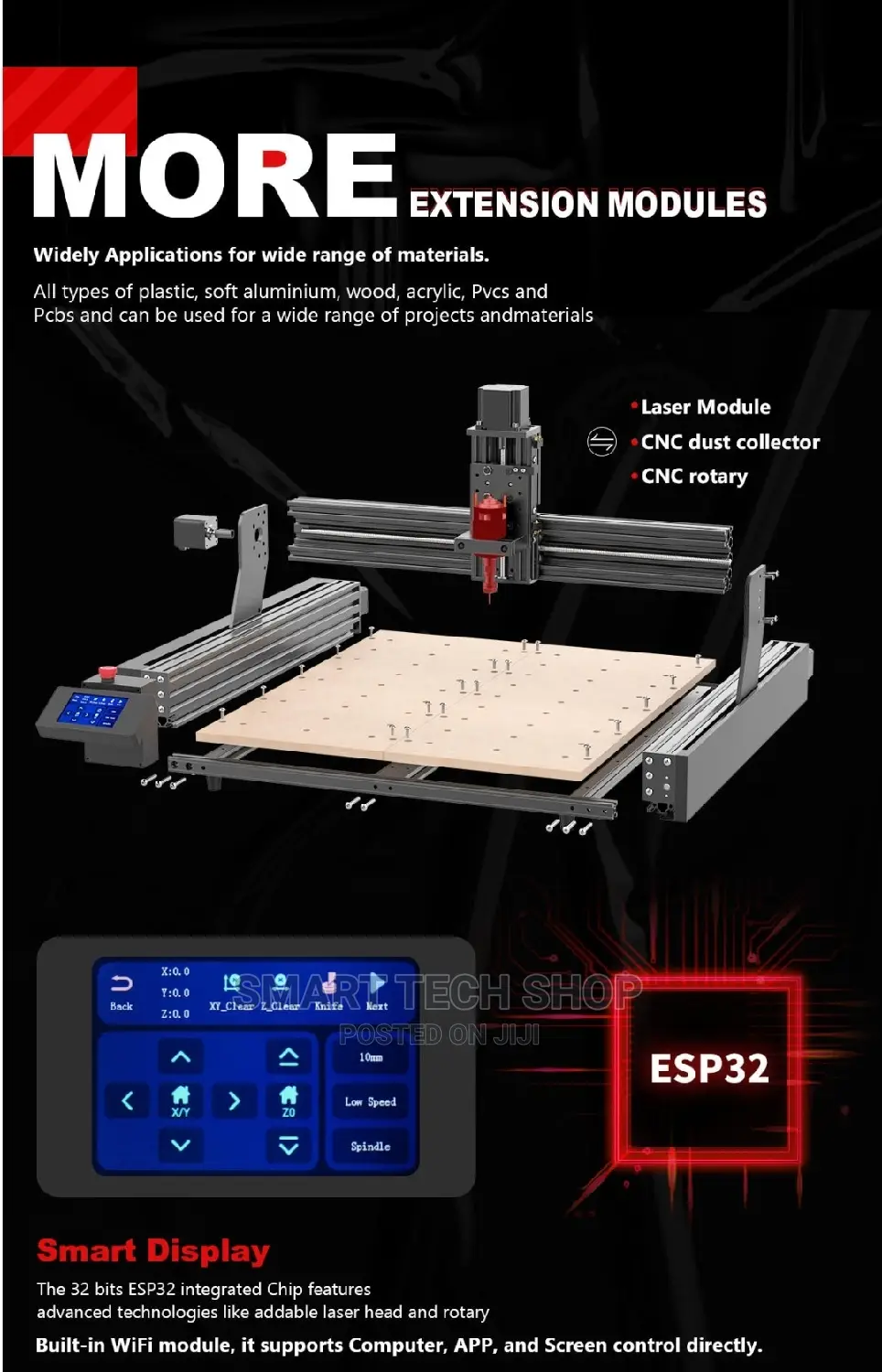 TTC450 CNC Router Machine 3D Cutting and Engraving Machine