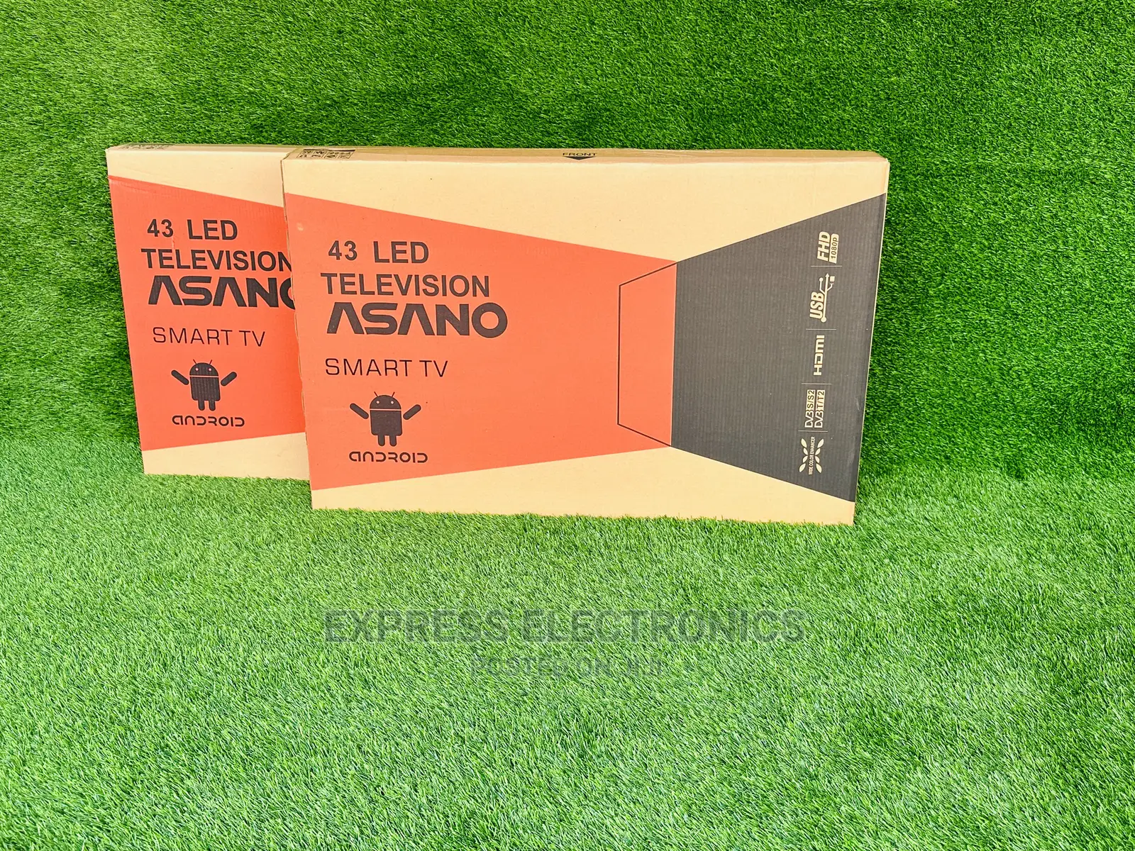 Perfect  and Elegant Design Asano 43” FHD Smart Tv