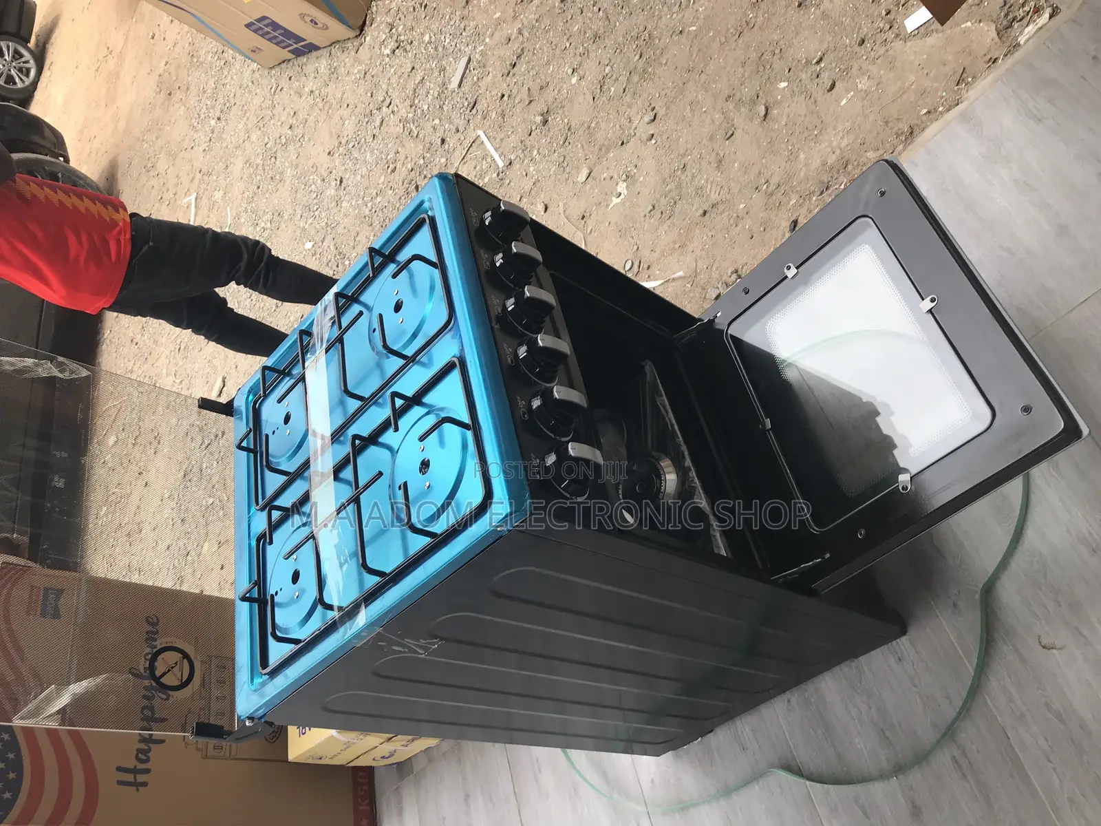 New Happy Home 4B Gas Cooker With Grill