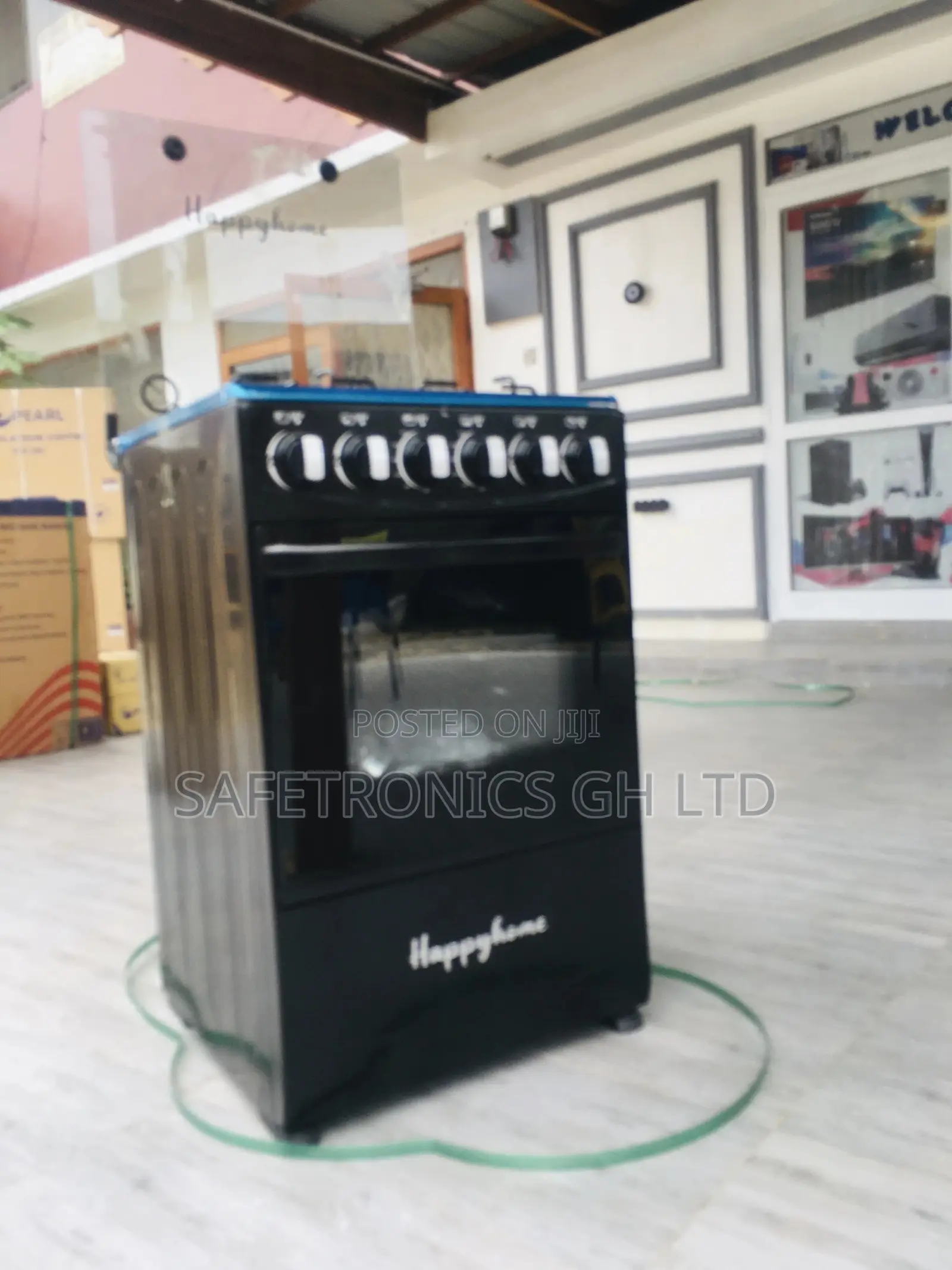 Happy Home 4 Gas Burners Inbuilt Cabinet Cooker Hob