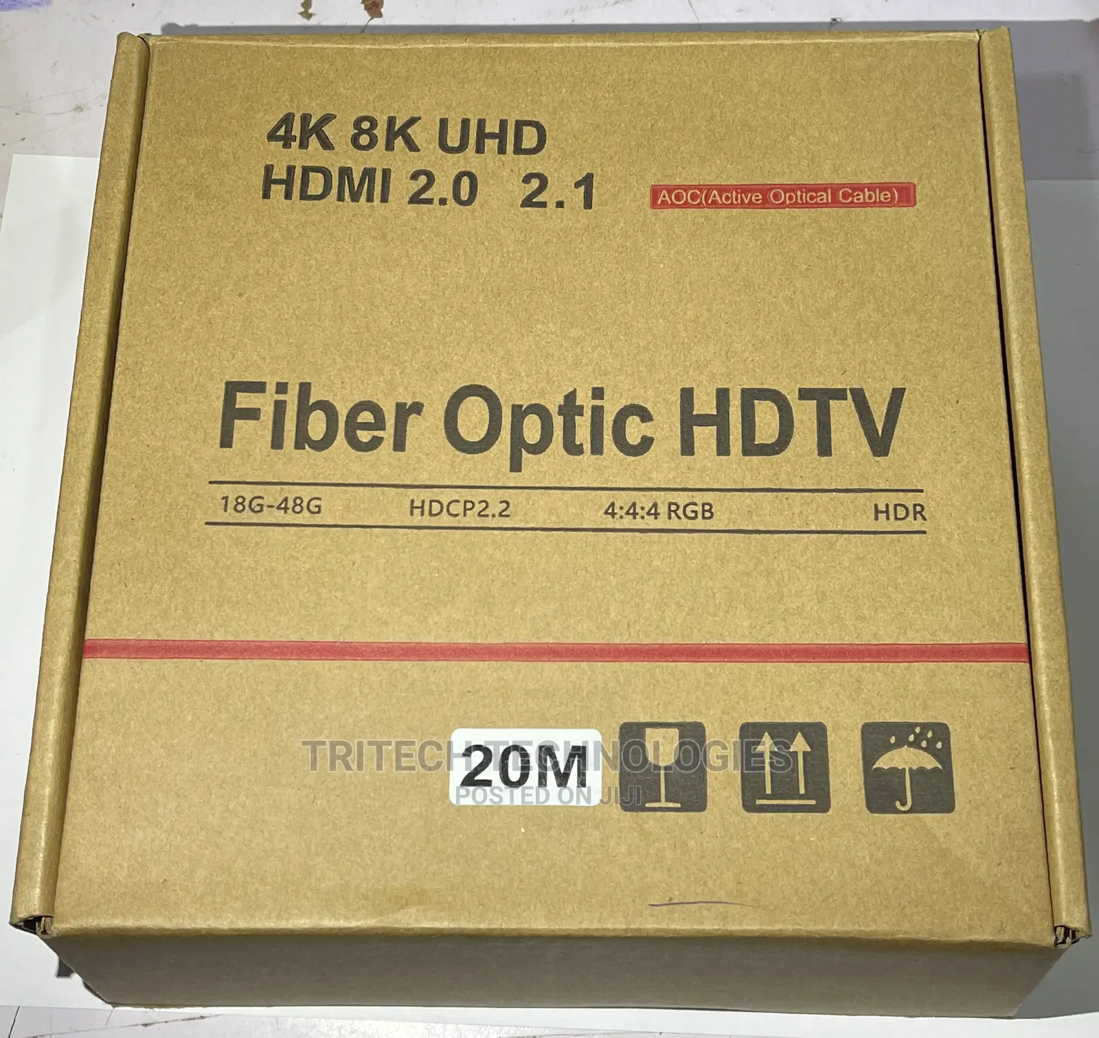High-Speed Hdmi 2.0 Fiber Active Optical Cable (Aoc) -