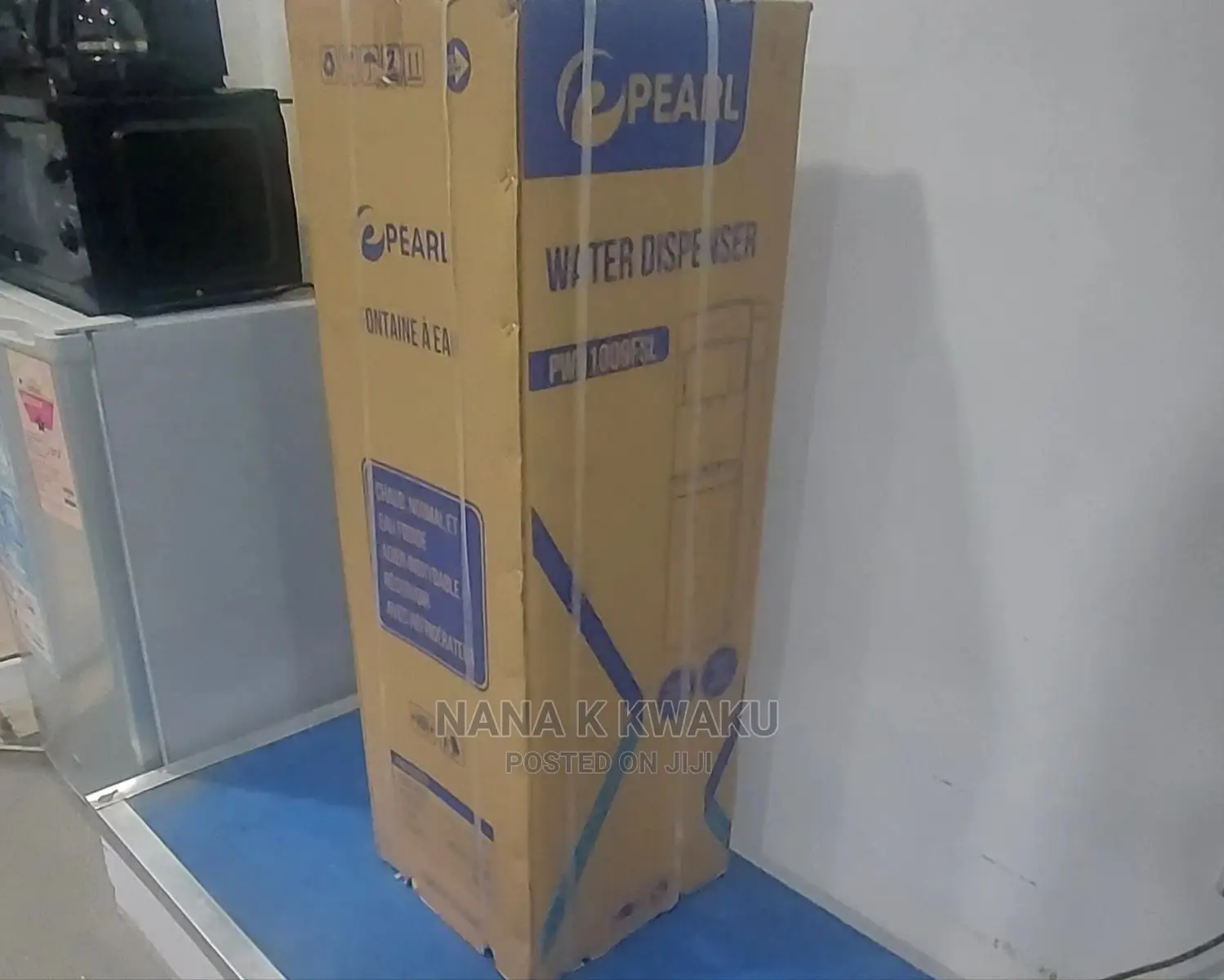 Pearl Water Dispenser With Fridge Silver