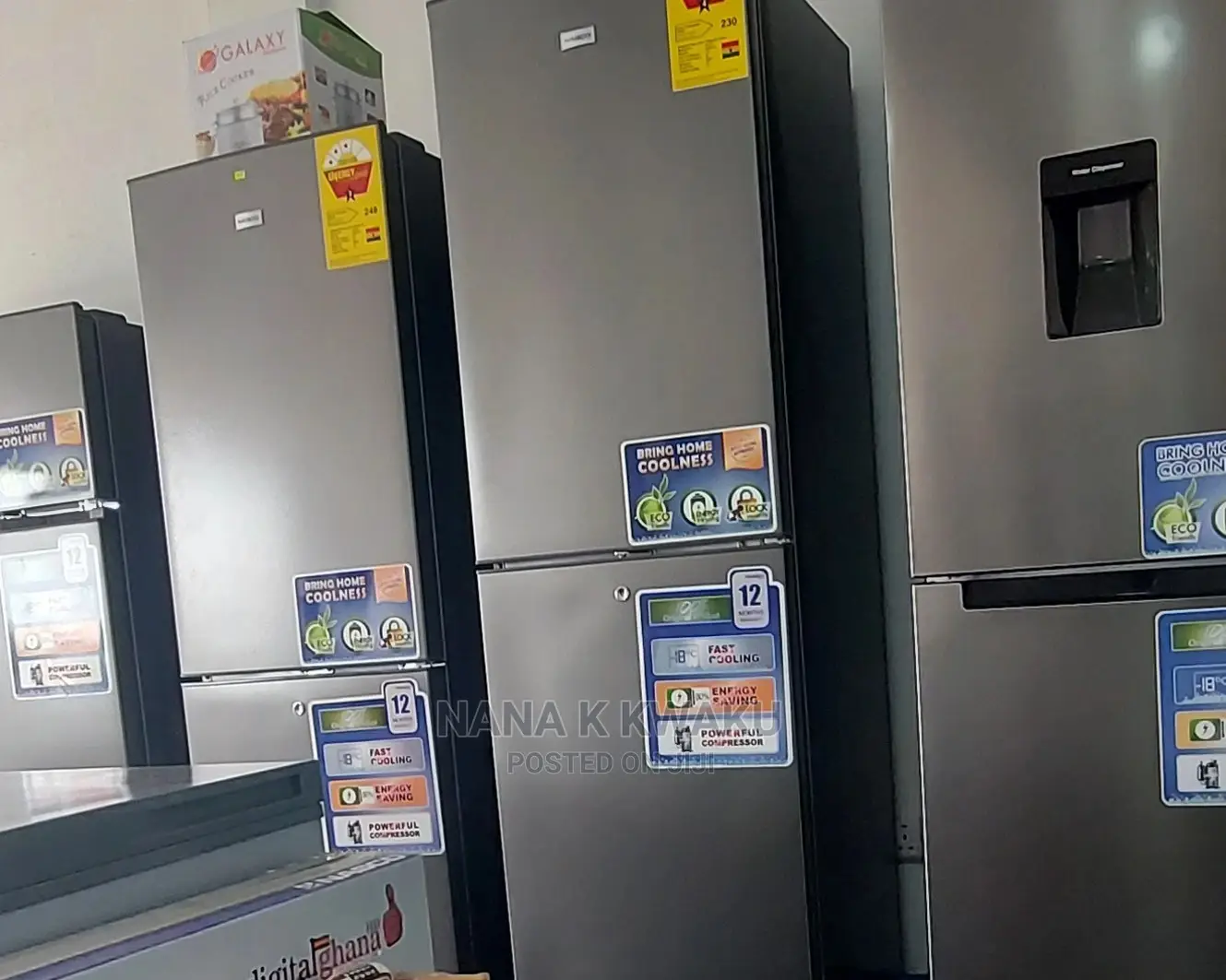 Lock Security_nasco Nasd2-30 Double Door Fridge