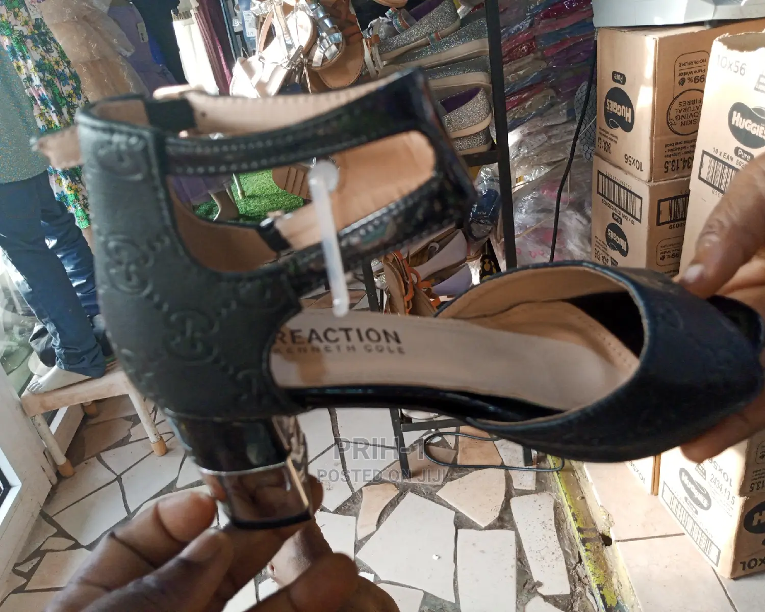 Kids Girls Block Shoe