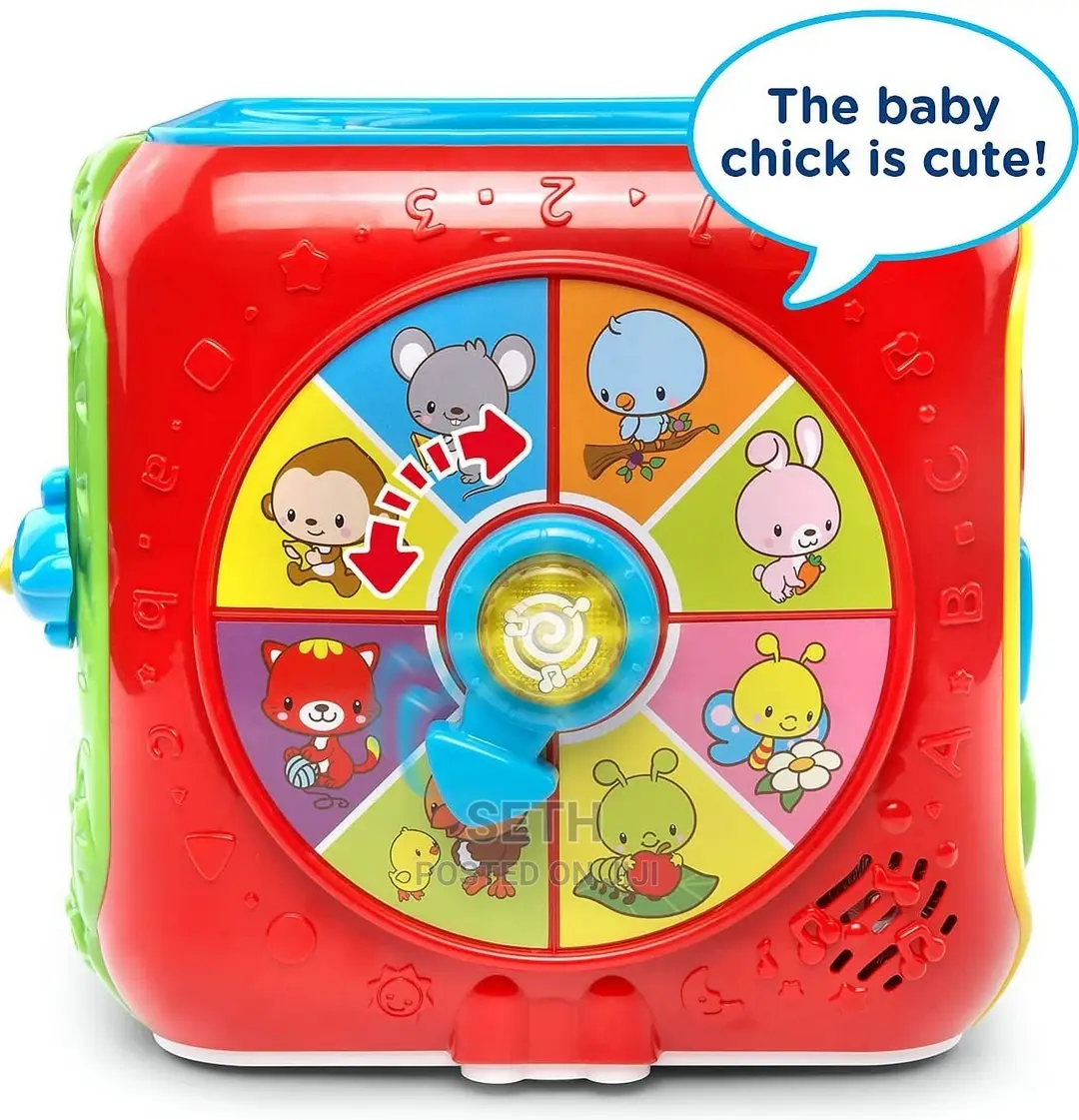 Children Kids Vtech Sort and Discover Activity Cube