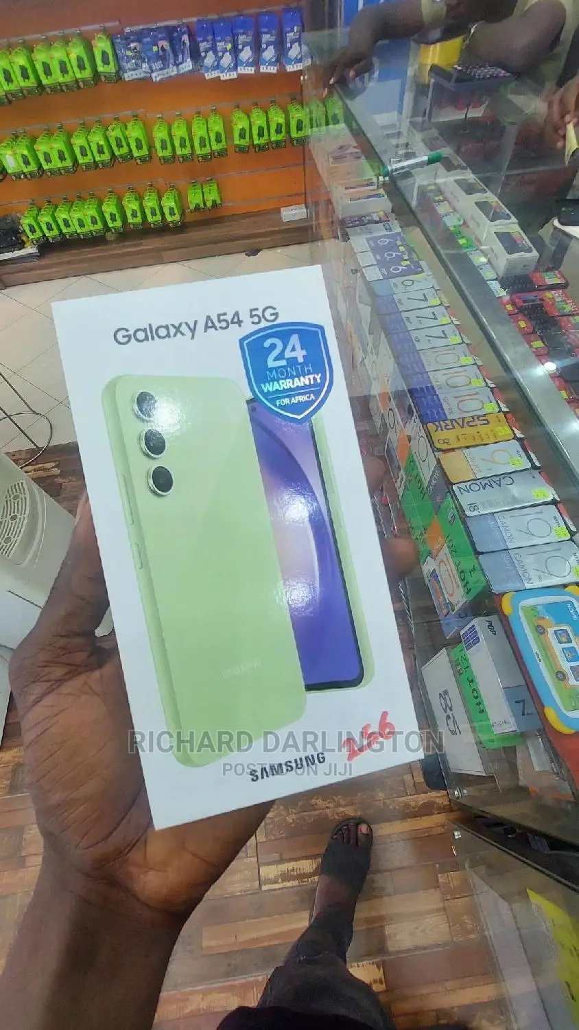 New Samsung Galaxy A54 5G 256 GB Yellow