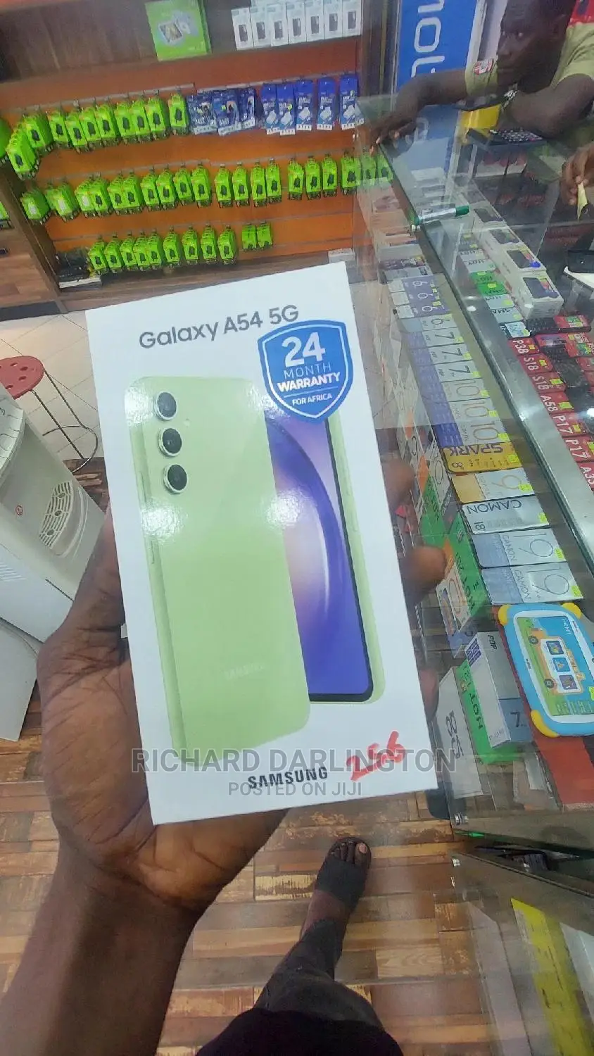 New Samsung Galaxy A54 5G 256 GB Yellow