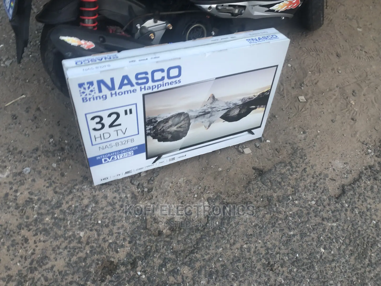 Backlight System(Led) Nasco Digital Satellite TV – 32′′Black