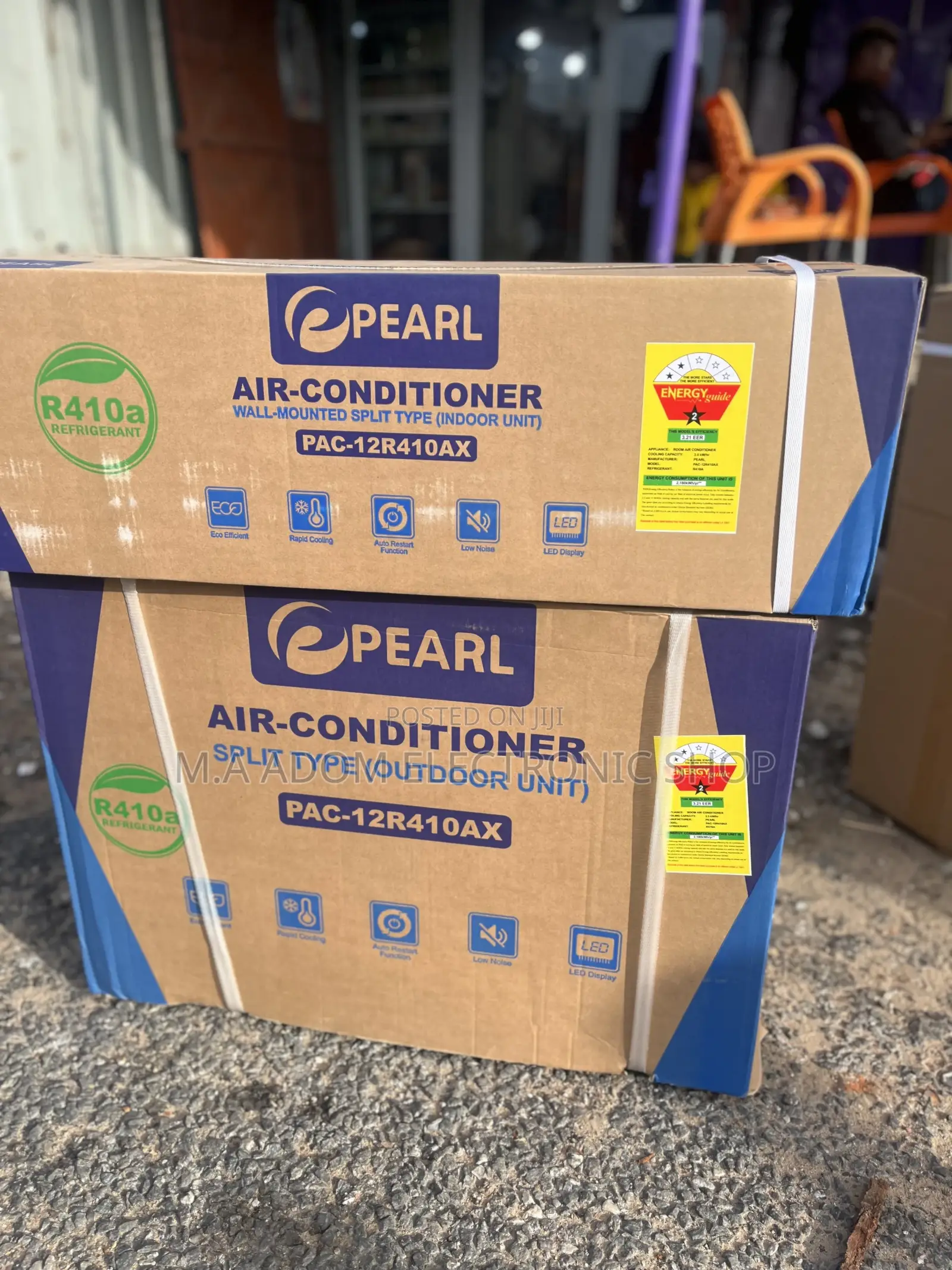 Pearl Eco Friendly 1.5 R410 Gas AC