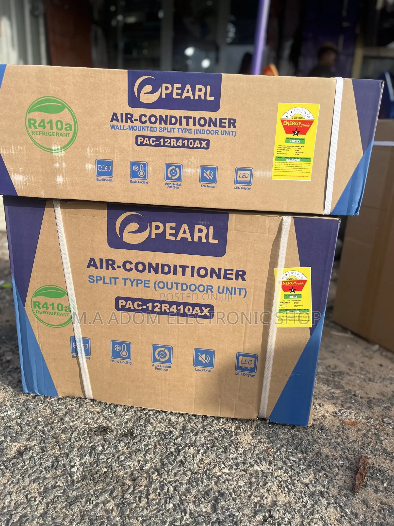 Pearl Eco Friendly 1.5 R410 Gas AC