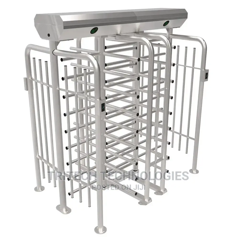 FHT2422: Full Height Turnstile With Fingerprint and RFID