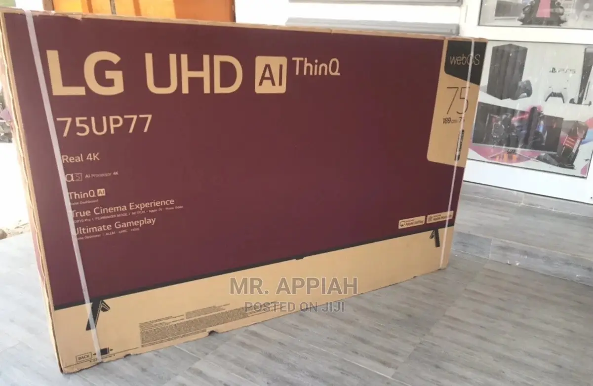 Smart LG TV Lg75up7750