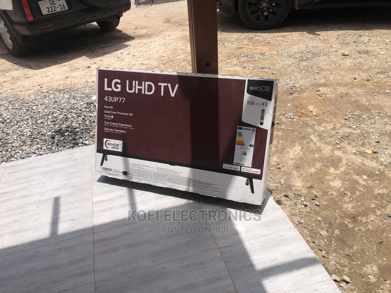 Webos Web Browser LG 43” Ultra HD Smart TV