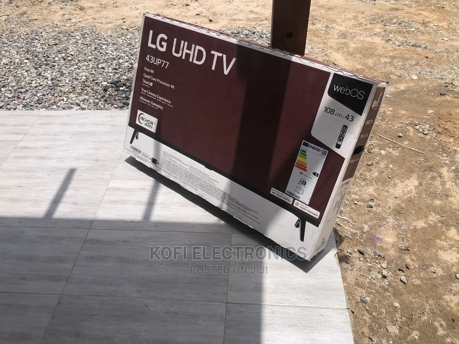 Webos Web Browser LG 43” Ultra HD Smart TV