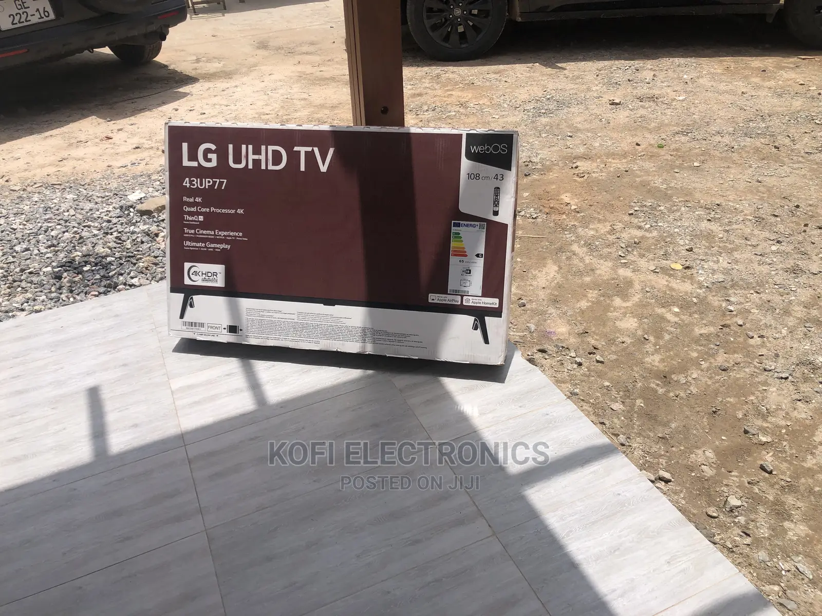 LG 43” ULTRA HD SMART TV With Bluetooth Film Mode