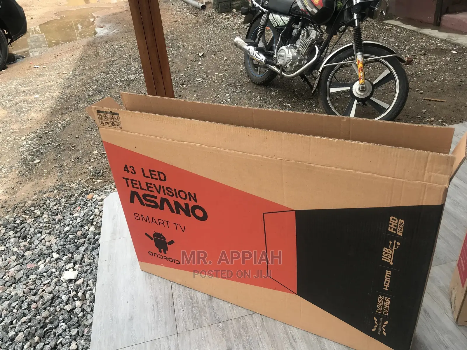 Asano Smart Satellite Television 43inch