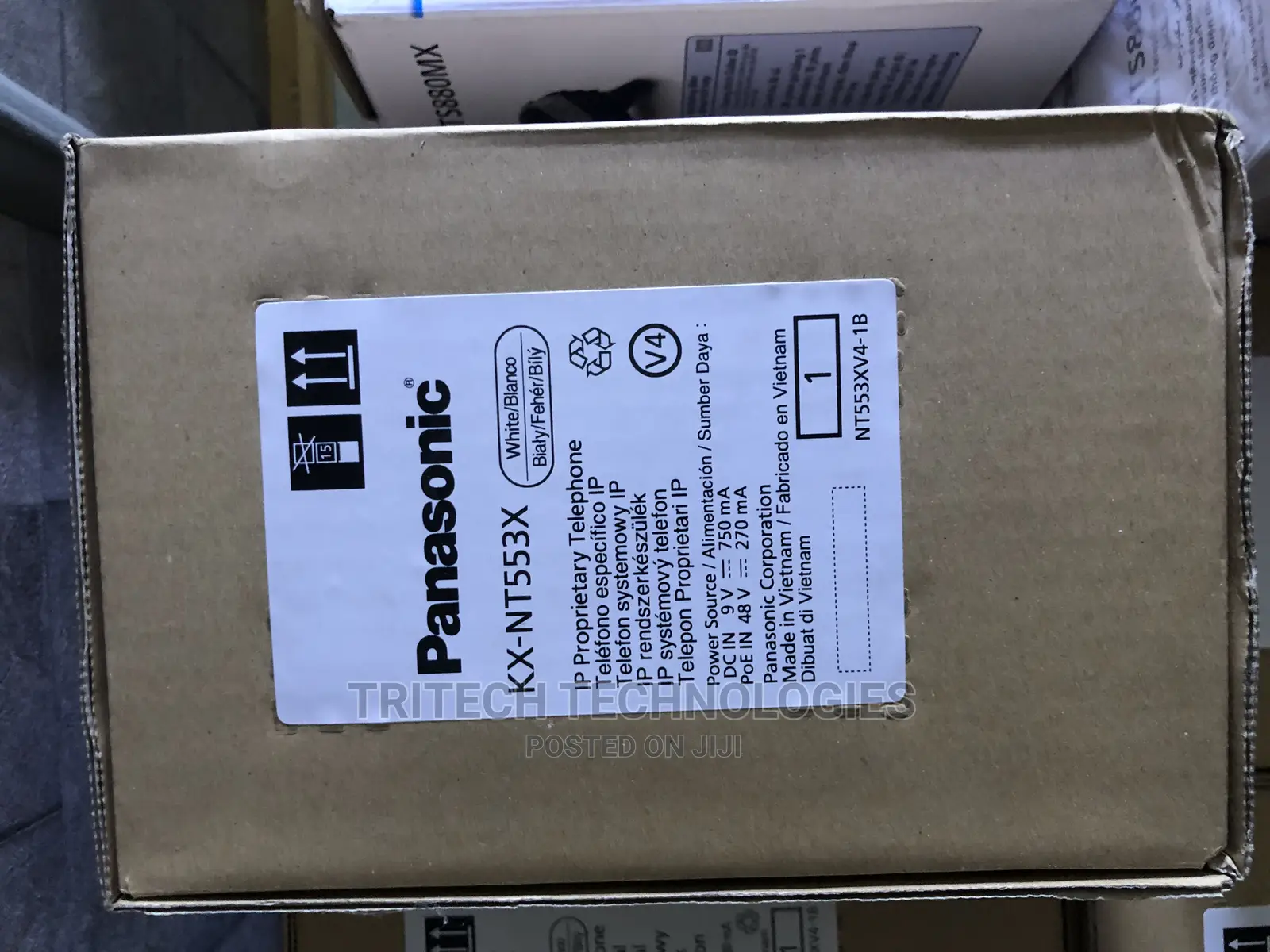 KX-NT553 Executive IP Telephone With 3-Line Display