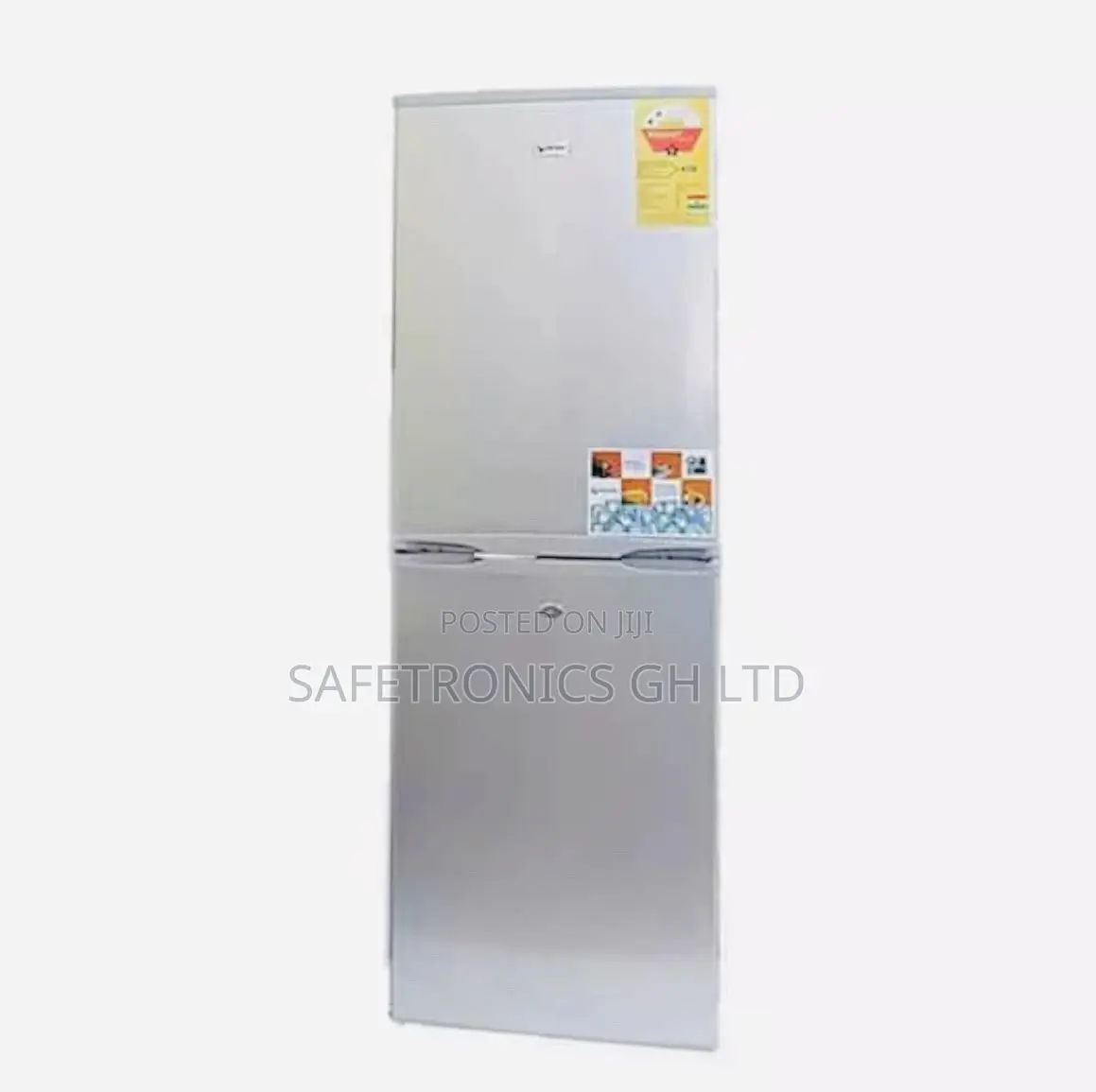Pearl 140liters Double Door Bottom Freezer Fridge PF-200B