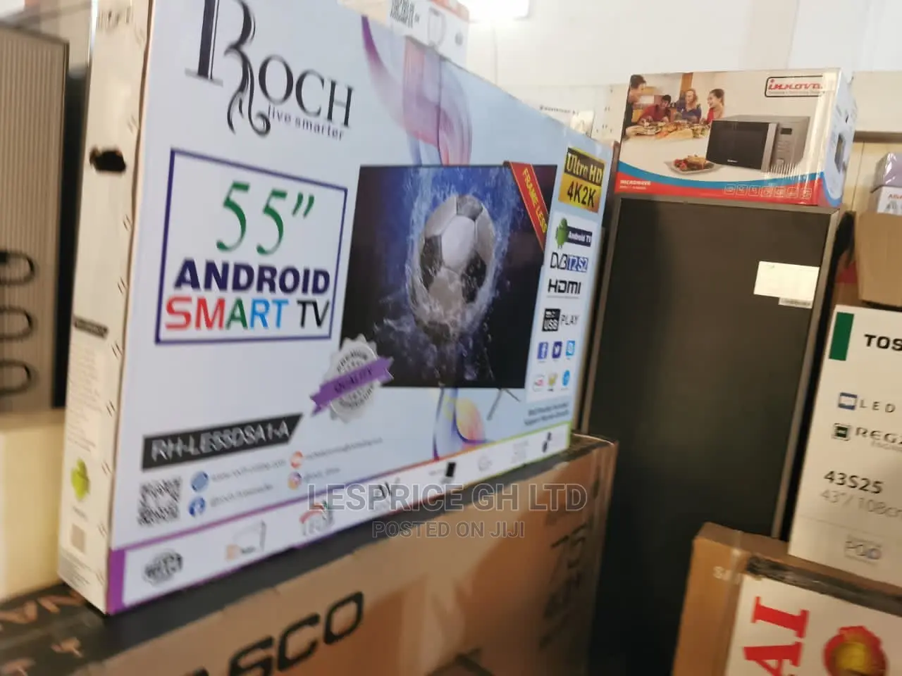 Roch 55” Smart Android Tv