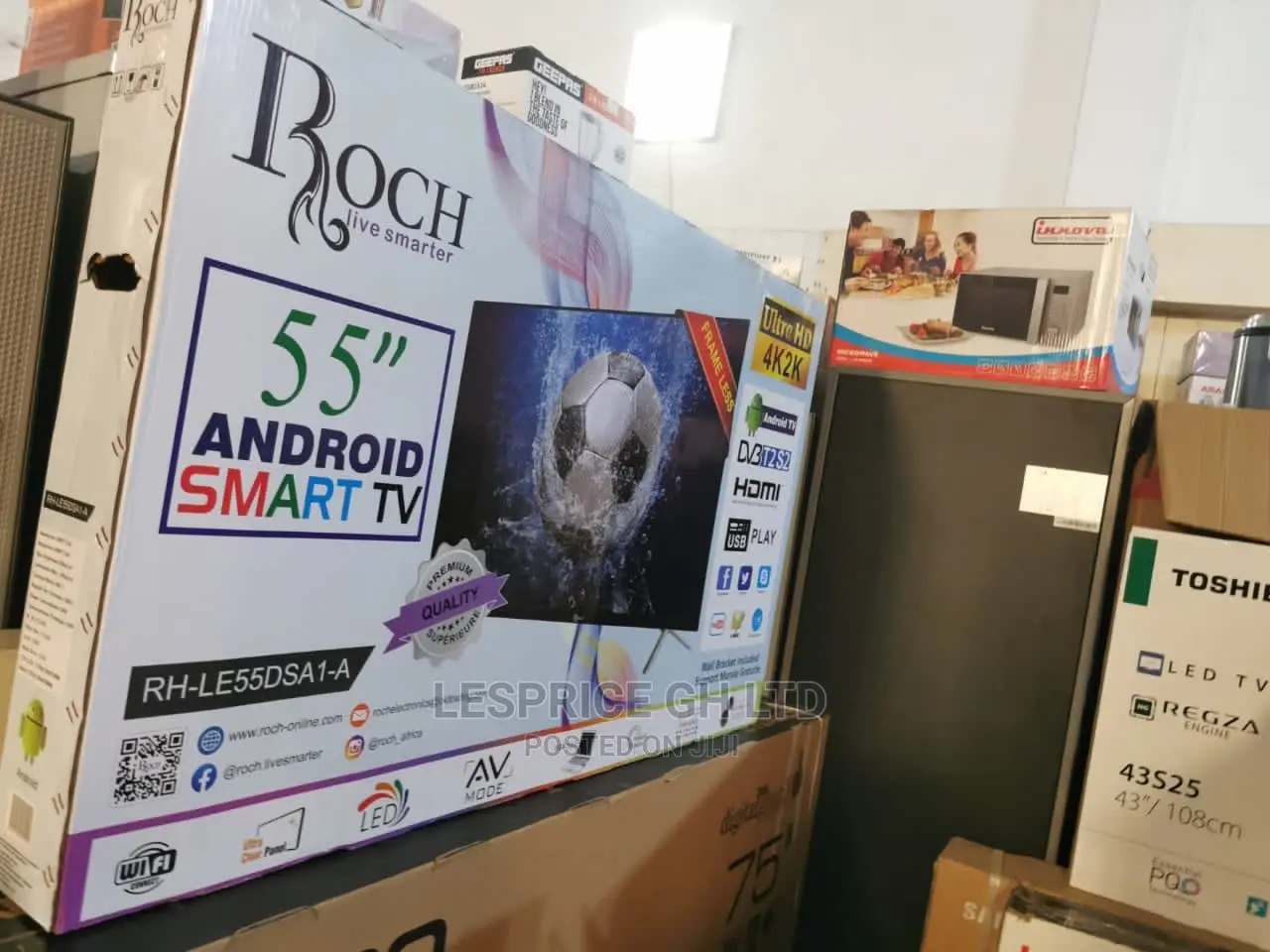 Exclusive Roch 55” Smart Android Tv