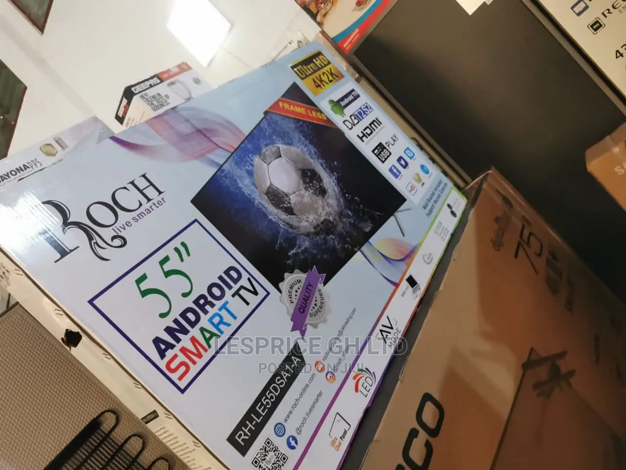 Exclusive Roch 55” Smart Android Tv